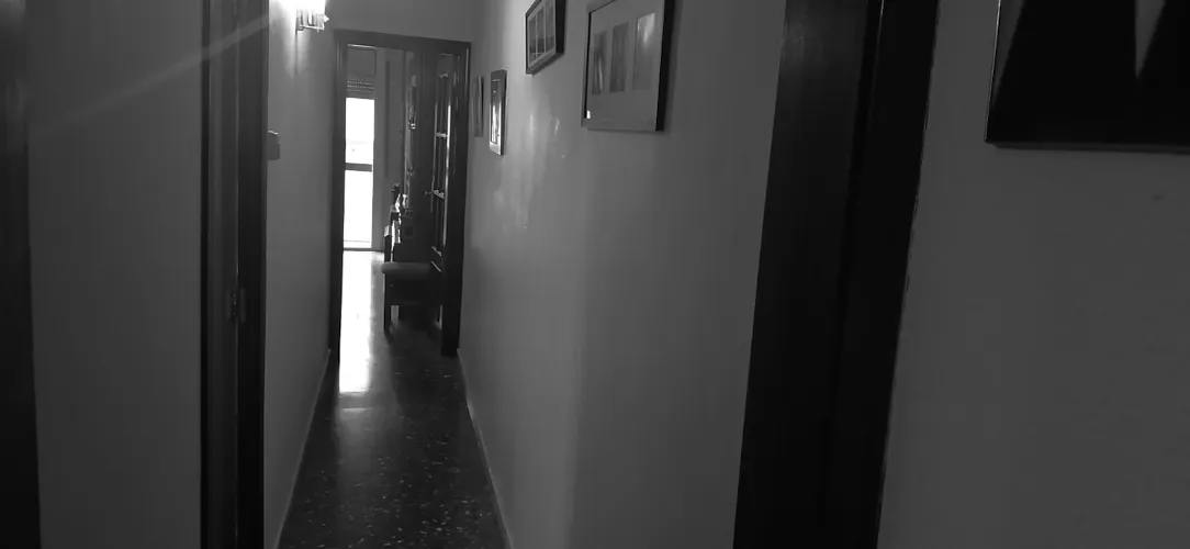 Foto de pasillo en un piso en alquiler